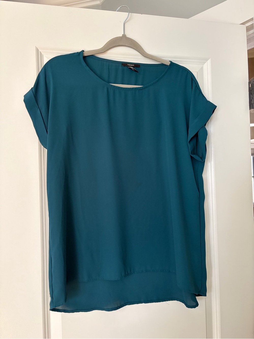 Forever 21 Blue Blouse